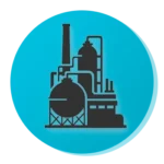 Icon for chemical and petrochemical industry services our coating and mechanical solution company provides
